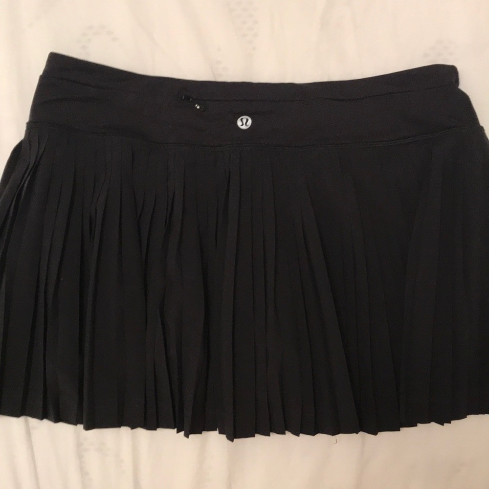 Lululemon pleated skirt with built in shorts